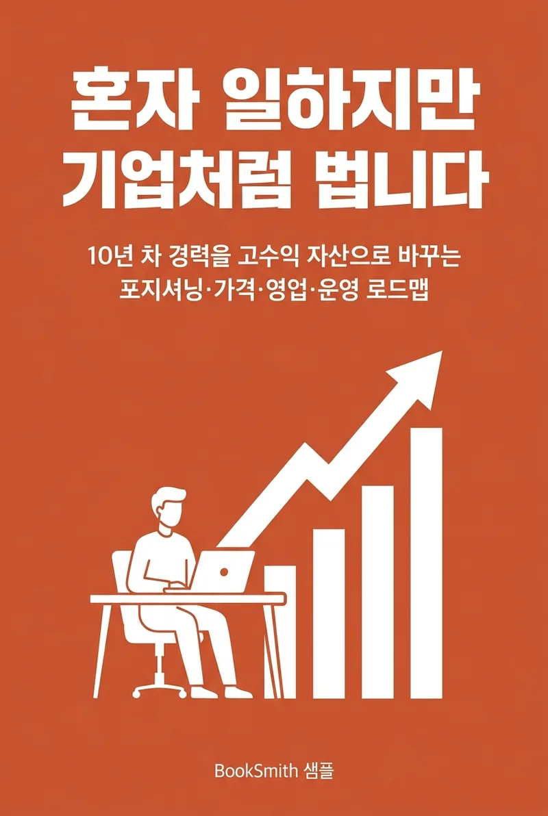 혼자 일하지만 기업처럼 법니다